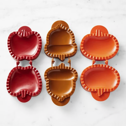 🎅 Early Christmas Sale 🎅🥧 6 Pcs Hand Pie Molds – Mini Pocket Pie Maker Set