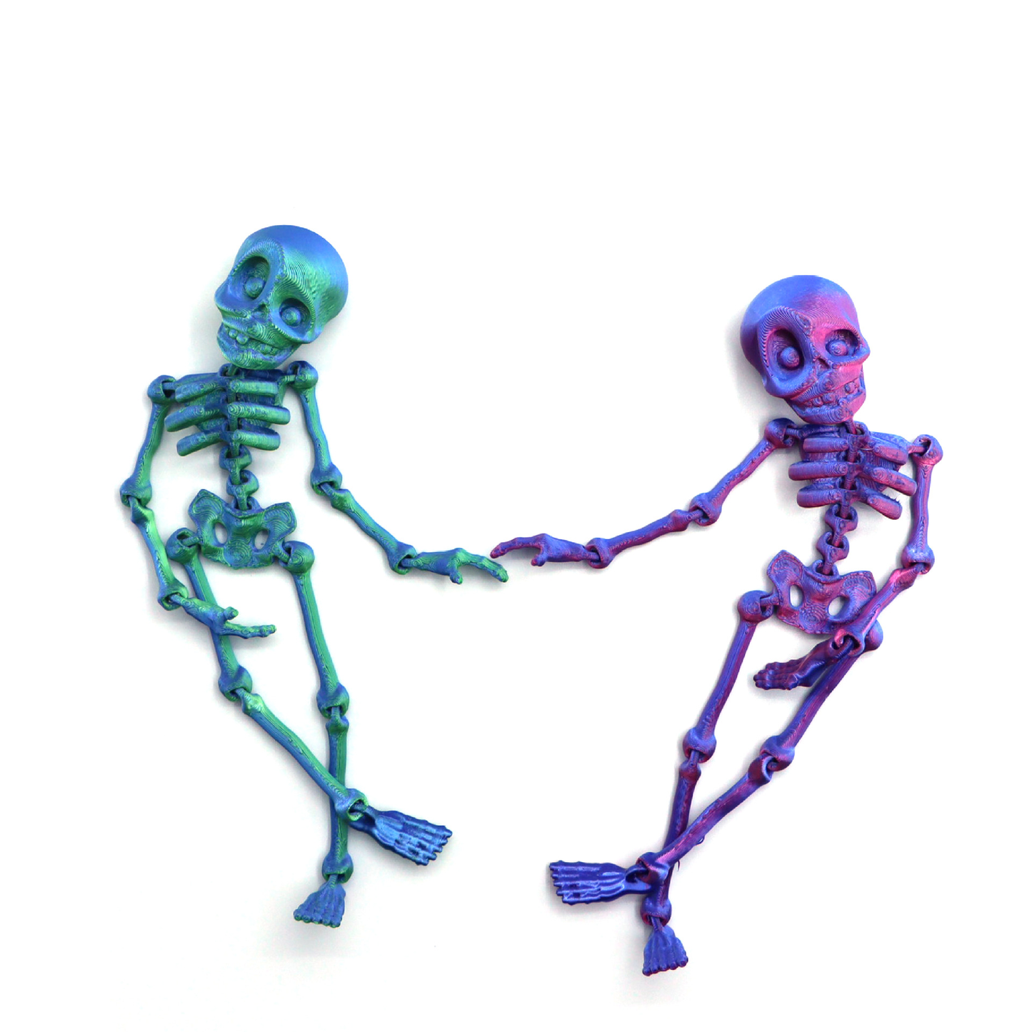 🔥Holiday Hot Sale 💀Deformable 3D Printed Skeleton Figurine