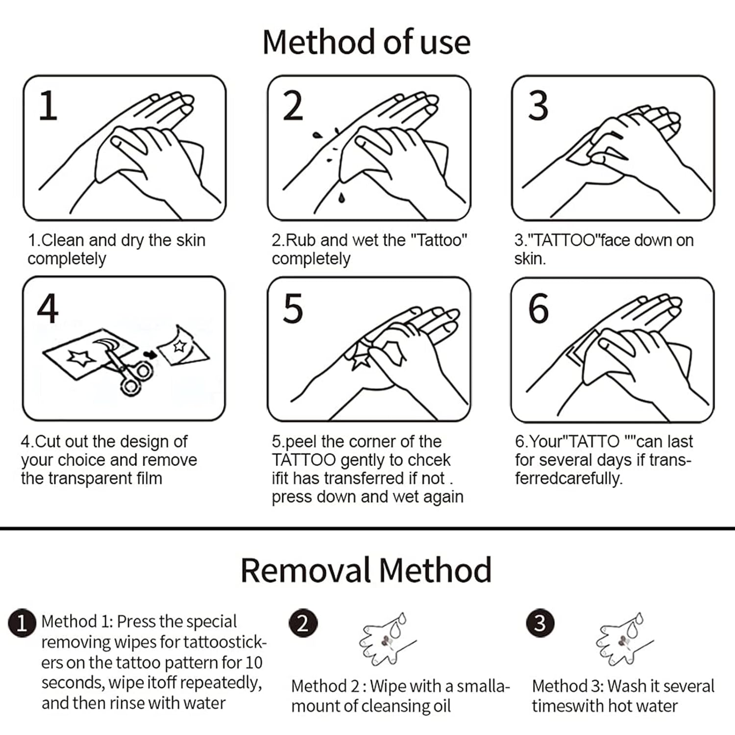 ✨2025 Holiday Gifts ✨Children's Luminous Tattoo Stickers Set