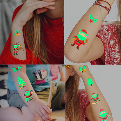 ✨2025 Holiday Gifts ✨Children's Luminous Tattoo Stickers Set