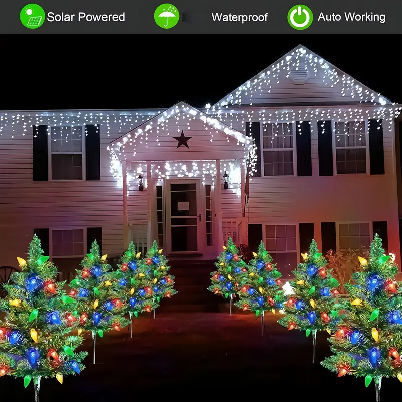 🎄Early Christmas Sale 🎄Solar Christmas Tree Lights