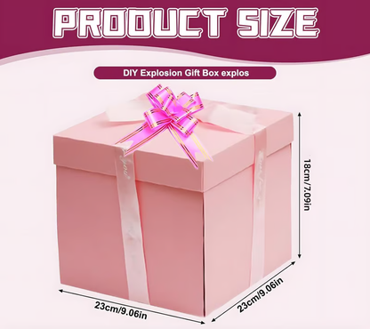 🎅💸 2025 Creative Christmas Gift Box🎁5-Story Surprise Explosion Gift Box with Ribbon