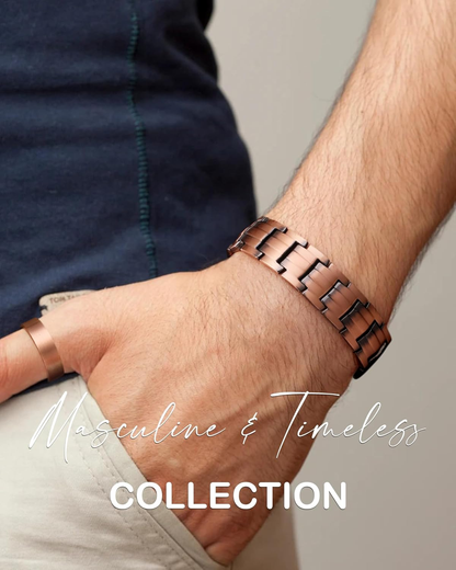 🎁Gifts for Men 💫Men's Copper Magnetic Bracelet